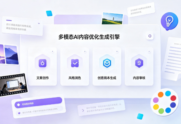 南郑县AI智能内容优化创新 多模态生成技术丰富数字内容创作生态