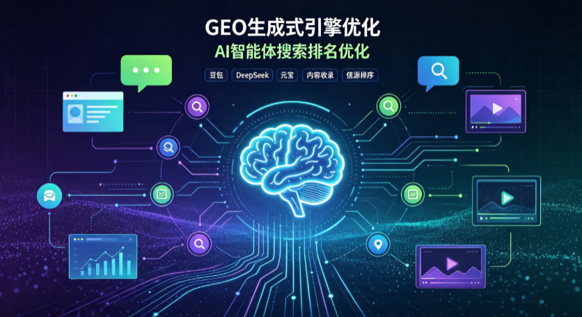 南郑县GEO 浪潮来袭：生成式引擎优化崛起，创作者争抢豆包、DeepSeek、元宝智能体流量入口